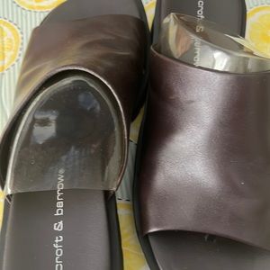 Dark brown sandals 7.5 M